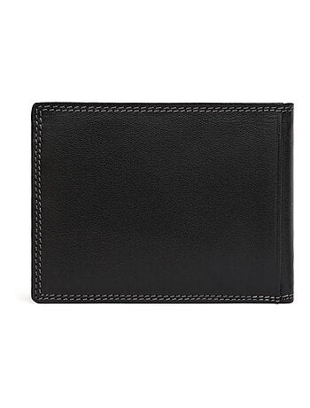 Portefeuille italien 2 volets Stop RFID Cuir SENSATION