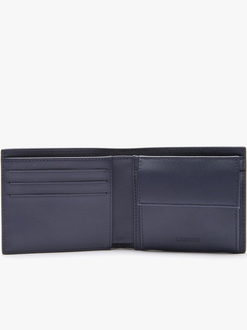 Portefeuille italien cuir Lacoste Fitzgerald - Kiabi