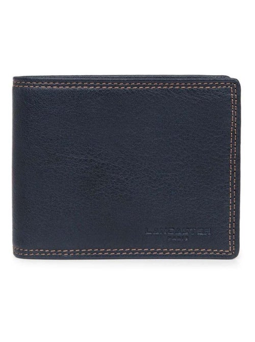 Portefeuille Italien cuir Lancaster vintage  (RFID) - Kiabi