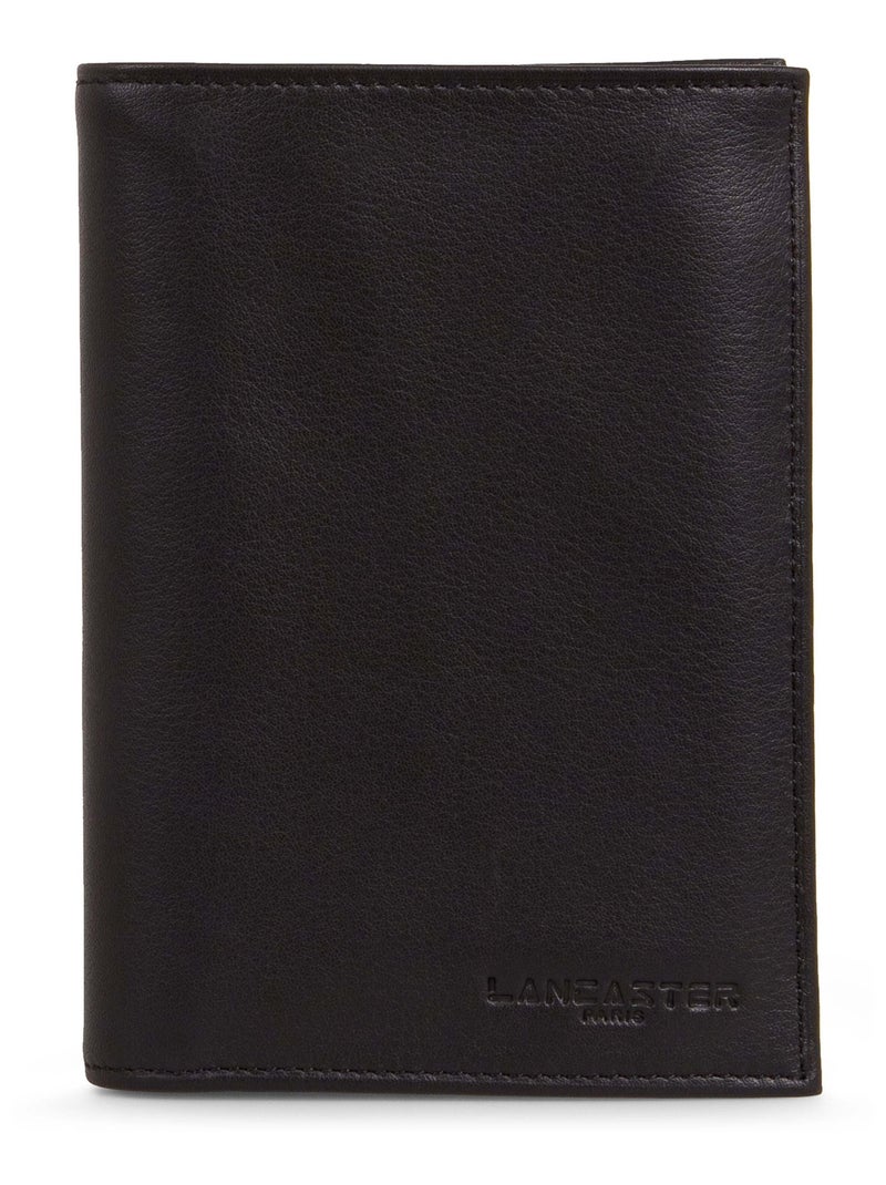 Portefeuille Lancaster En Cuir Noir - Occasion, Bon état