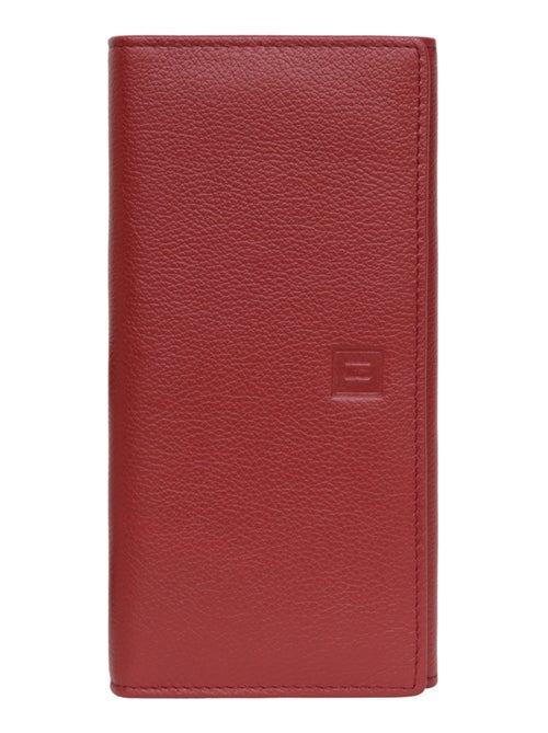 Portefeuille long  1 volet  cuir confort hexagona - Kiabi