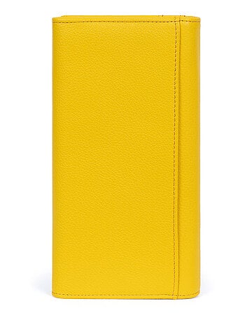 Portefeuille long 1 volet cuir confort