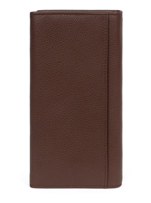 Portefeuille long  1 volet  Cuir CONFORT - Kiabi