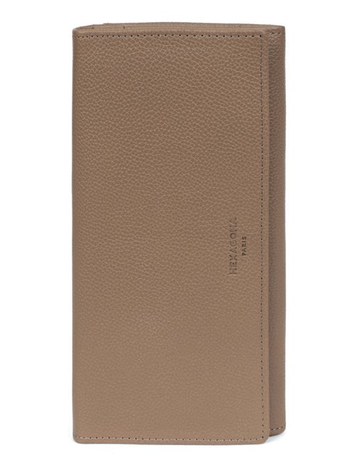 Portefeuille long  1 volet  Cuir CONFORT - Kiabi