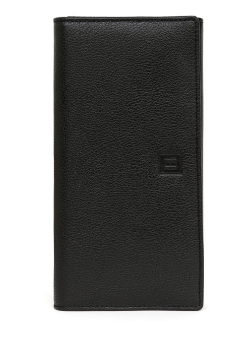 Portefeuille long  1 volet  Cuir CONFORT - Kiabi