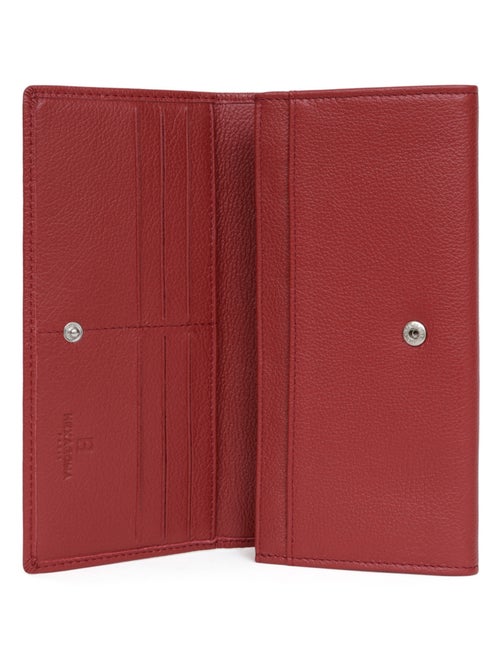 Portefeuille long  1 volet  Cuir CONFORT - Kiabi