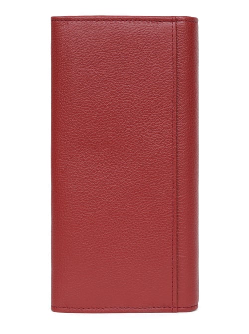 Portefeuille long  1 volet  Cuir CONFORT - Kiabi