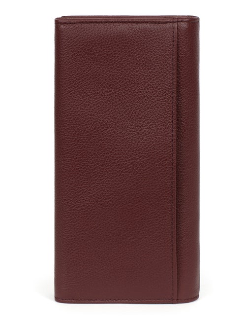 Portefeuille long  1 volet  Cuir CONFORT - Kiabi