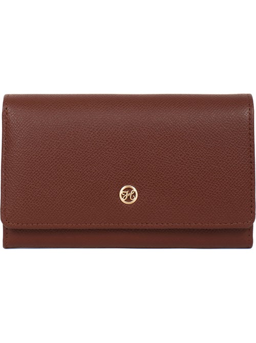 Portefeuille long  1 volet  Stop RFID  Cuir AUDE - Kiabi