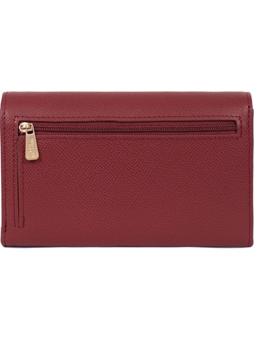 Portefeuille long  1 volet  Stop RFID  Cuir AUDE - Kiabi