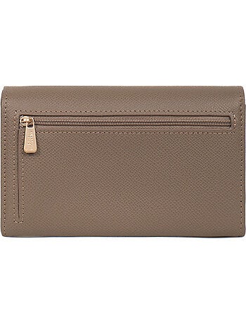 Portefeuille long 1 volet Stop RFID Cuir AUDE
