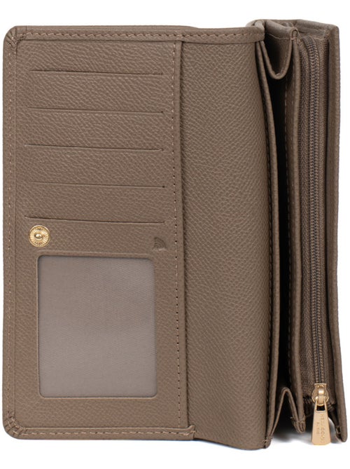 Portefeuille long  1 volet  Stop RFID  Cuir AUDE - Kiabi