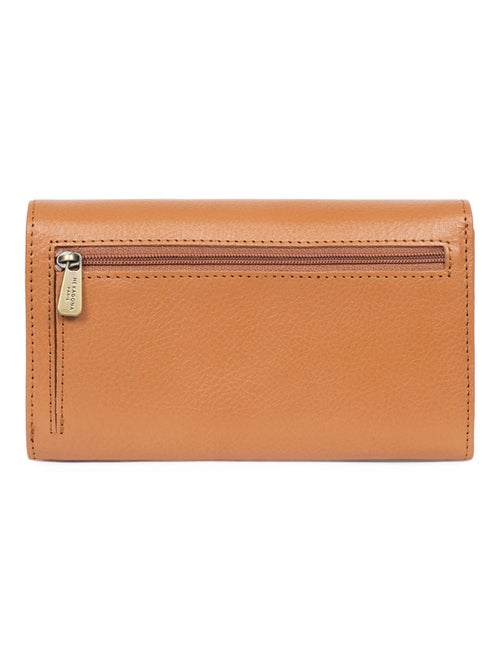 Portefeuille long  1 volet  Stop RFID  Cuir BASTILLE - Kiabi