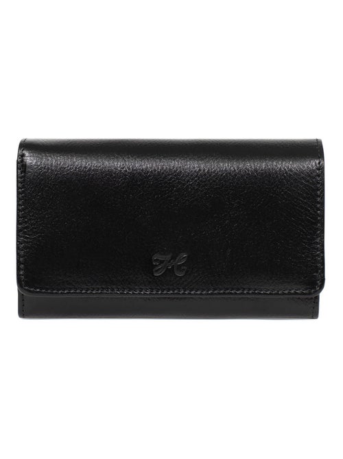 Portefeuille long  1 volet  Stop RFID  Cuir BASTILLE - Kiabi
