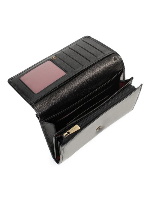 Portefeuille long  1 volet  Stop RFID  Cuir BASTILLE - Kiabi