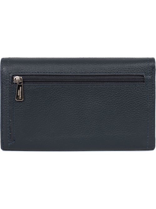 Portefeuille long 1 volet Stop RFID Cuir MIRABELLE - Kiabi Portefeuille long 1 volet Stop RFID Cuir MIRABELLE - Kiabi