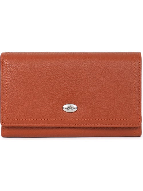 Portefeuille long 1 volet Stop RFID Cuir MIRABELLE - Kiabi Portefeuille long 1 volet Stop RFID Cuir MIRABELLE - Kiabi