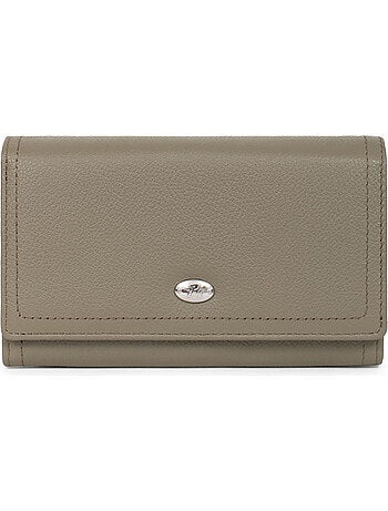 Portefeuille long 1 volet Stop RFID Cuir MIRABELLE