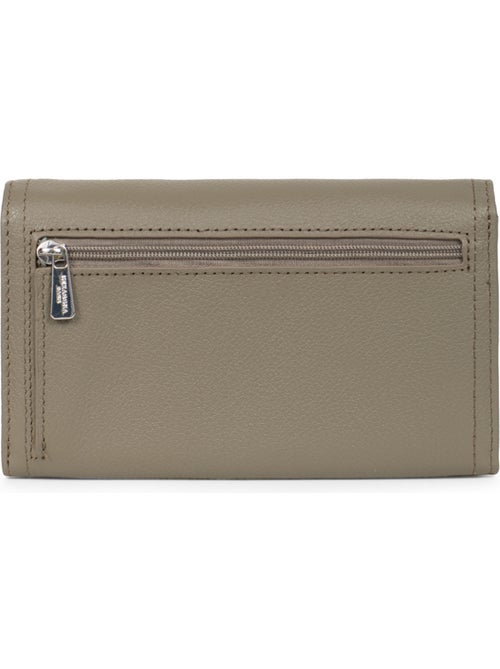 Portefeuille long 1 volet Stop RFID Cuir MIRABELLE - Kiabi Portefeuille long 1 volet Stop RFID Cuir MIRABELLE - Kiabi