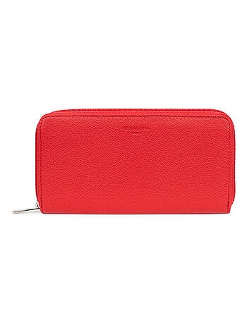 Portefeuille long cuir confort hexagona