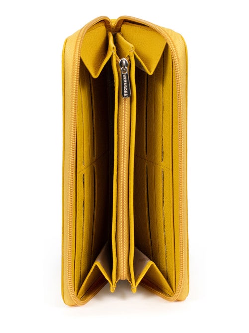 Portefeuille long  Cuir CONFORT - Kiabi