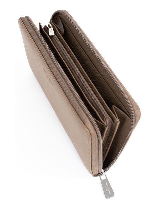 Portefeuille long  Cuir CONFORT - Kiabi
