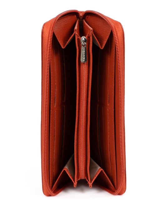 Portefeuille long  Cuir CONFORT - Kiabi