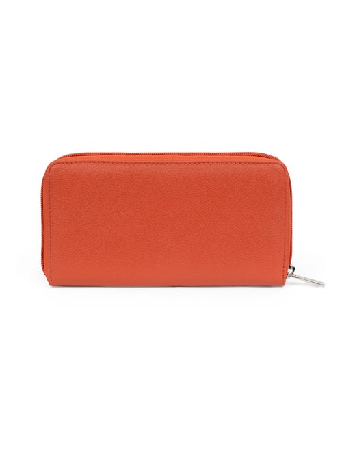 Portefeuille long  Cuir CONFORT - Kiabi