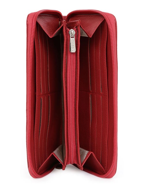 Portefeuille long  Cuir CONFORT - Kiabi