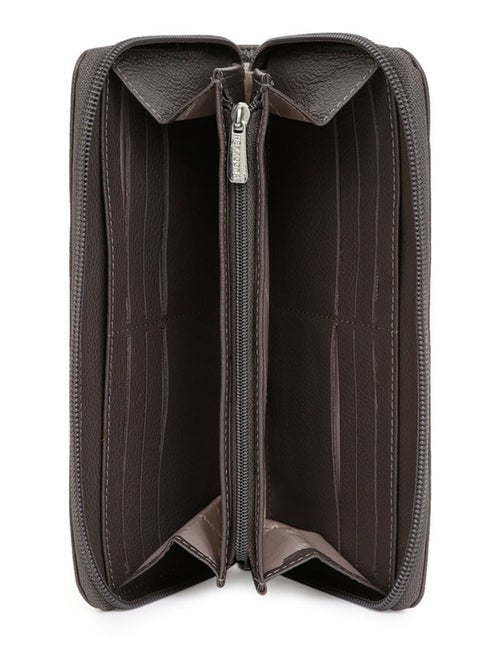 Portefeuille long  Cuir CONFORT - Kiabi