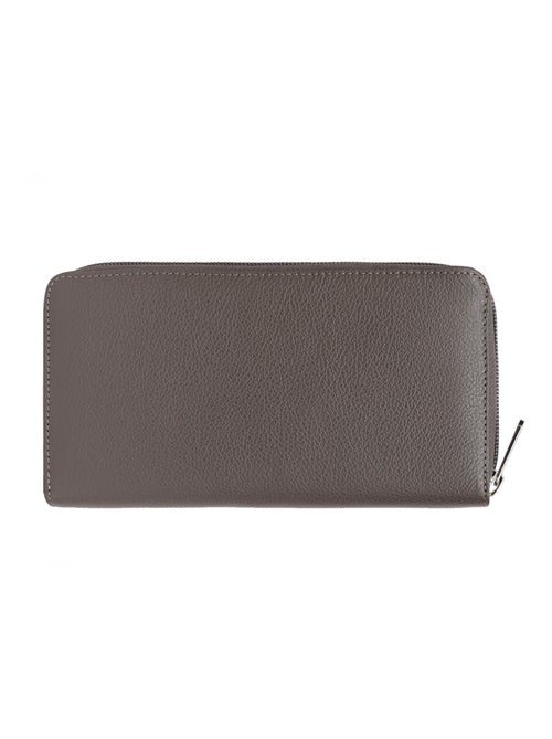 Portefeuille long  Cuir CONFORT - Kiabi