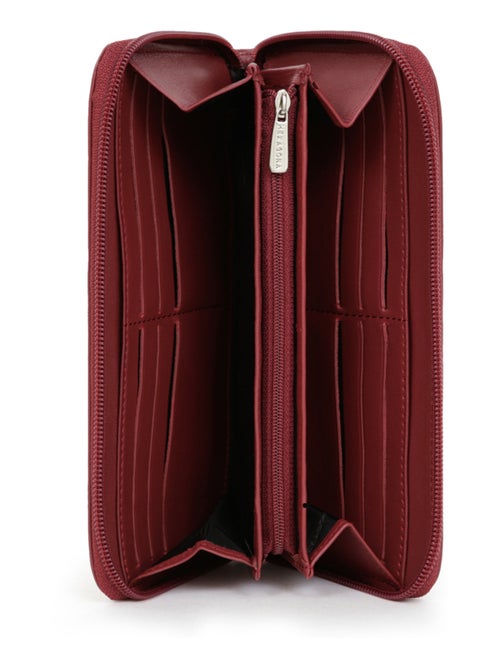 Portefeuille long  Cuir SOFT - Kiabi