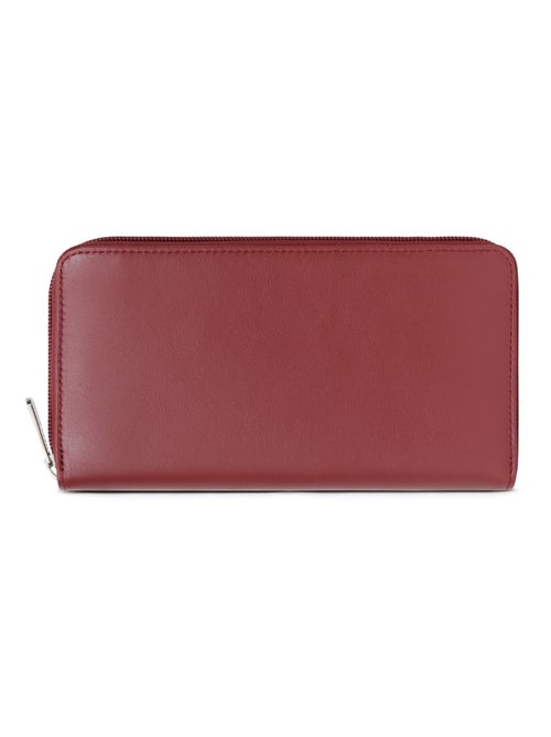 Portefeuille long  Cuir SOFT - Kiabi