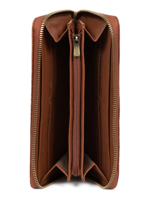 Portefeuille long  Stop RFID  Cuir AMBROISE - Kiabi