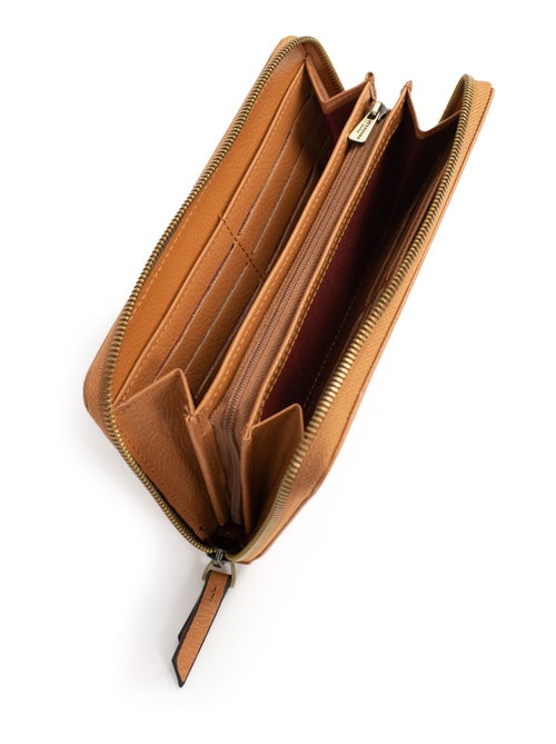 Portefeuille long  Stop RFID  Cuir BASTILLE - Kiabi