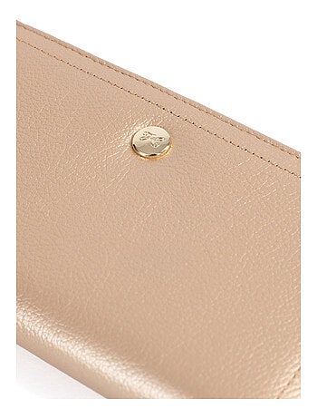 Portefeuille long stop rfid cuir luna hexagona