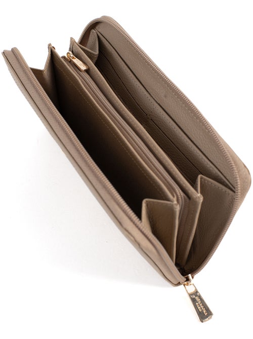 Portefeuille long  Stop RFID  Cuir LUNA - Kiabi