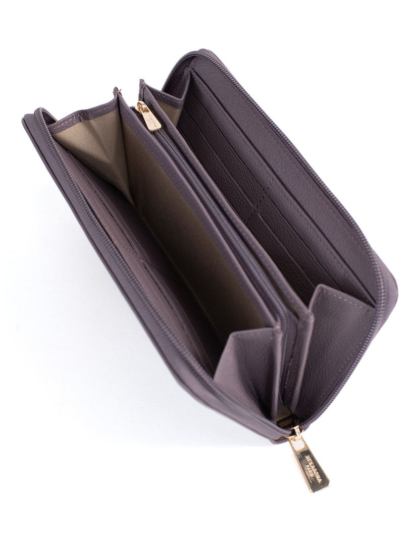 Portefeuille long  Stop RFID  Cuir LUNA Parme - Kiabi