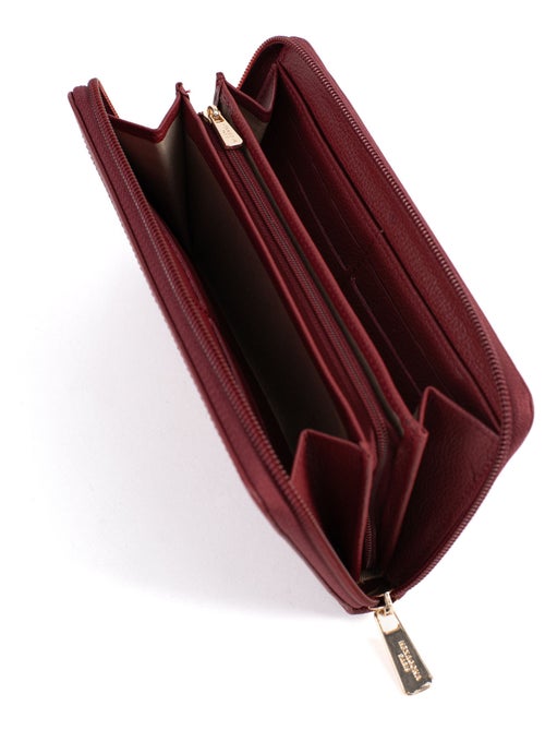 Portefeuille long  Stop RFID  Cuir LUNA - Kiabi