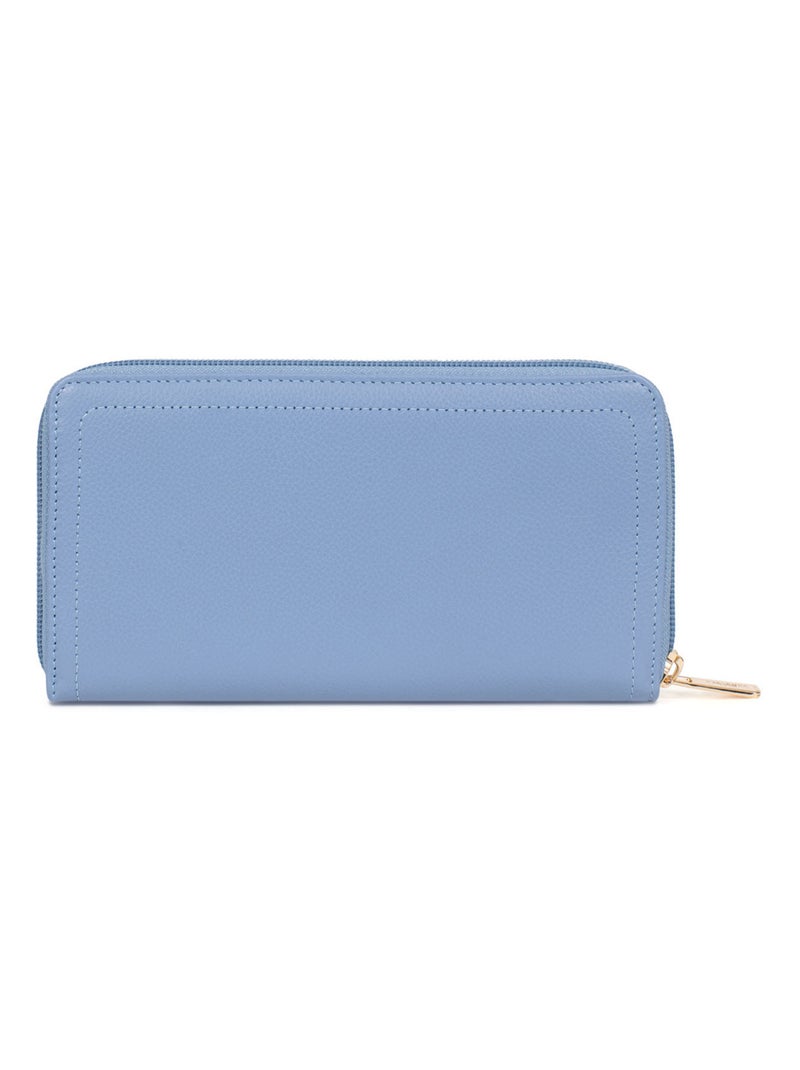 Portefeuille long  Stop RFID  Cuir LUNA Violet clair - Kiabi