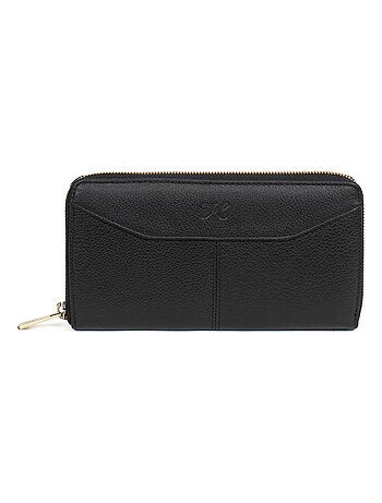 Portefeuille long Stop RFID Cuir PARISIENNE