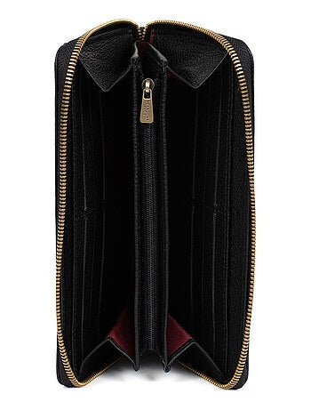 Portefeuille long Stop RFID Cuir PARISIENNE