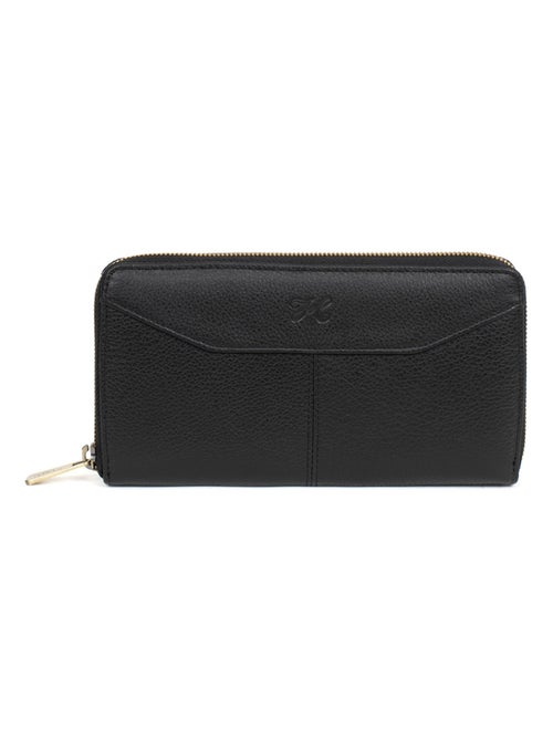 Portefeuille long  Stop RFID  Cuir PARISIENNE - Kiabi