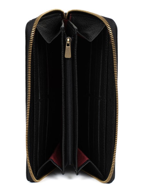 Portefeuille long  Stop RFID  Cuir PARISIENNE - Kiabi