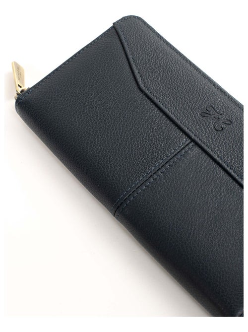 Portefeuille long  Stop RFID  Cuir PARISIENNE - Kiabi