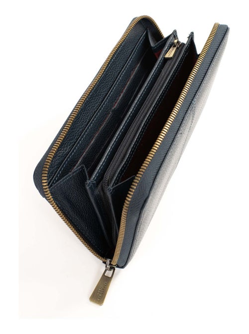 Portefeuille long  Stop RFID  Cuir PARISIENNE - Kiabi