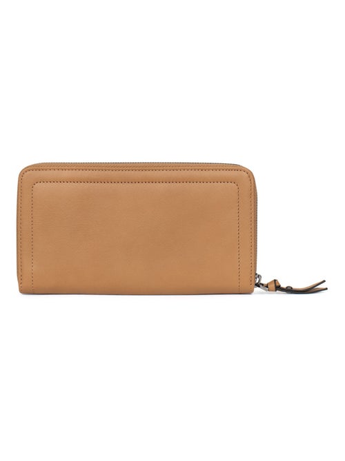 Portefeuille long  Stop RFID  Cuir SAUVAGE - Kiabi