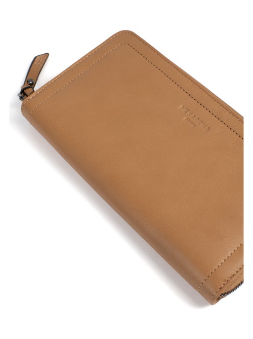 Portefeuille long  Stop RFID  Cuir SAUVAGE - Kiabi