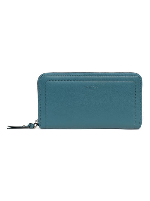 Portefeuille long  Stop RFID  Cuir SAUVAGE - Kiabi