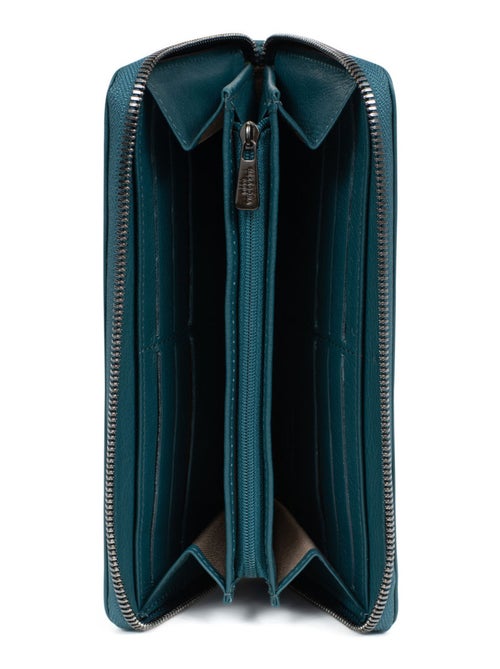 Portefeuille long  Stop RFID  Cuir SAUVAGE - Kiabi